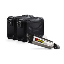 SW MOTECH TRAX ADV SADA BOČNÍCH KUFRŮ + AKRAPOVIČ YAMAHA TÉNÉRÉ 700 (19-)