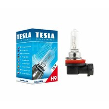 TESLA ŽÁROVKA H9, +50 % SVĚTLA