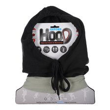 OXFORD ŠÁTEK HOOD ČERNÝ/ŠEDÝ