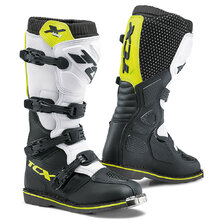 TCX OBUV X-BLAST BLACK/WHITE/YELLOW FLUO