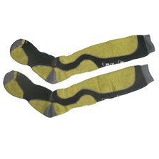 BIKETECH PONOŽKY CROSS ŽLŮTÉ