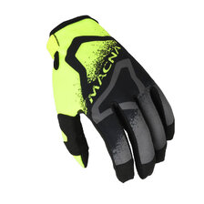 MACNA RUKAVICE MX BACKYARD-1 BLACK/GREY/FLUO YELLOW