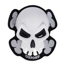 OXFORD SLIDERY SKULL BÍLÉ