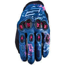 FIVE RUKAVICE STUNT EVO2 WOMAN FLOWERS PINK