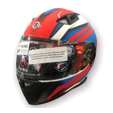 SHIRO INTEGRÁLNÍ HELMA SH-881 SV MOTEGI MODRO ČERVENO BÍLÁ