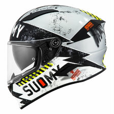 SUOMY HELMA SPEEDSTAR PROPELLER MATT SILVER/BLACK