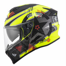 SUOMY HELMA STELLAR WRENCH MAT YELLOW/FLUO/GREY