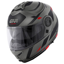 GIVI PRILBA X.21 EVO NUMBER MATT TITANIUM/BLACK/RED