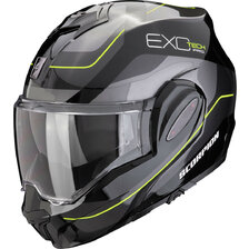 SCORPION PRILBA EXO-TECH EVO PRO COMMUTA BLACK/SILVER/YELLOW