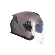 SHIRO PŘILBA SH-451 LASER METALLIC MATT BLACK