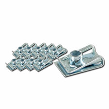 HS MOTO PLECHOVÁ MATICA M5 STRIEBORNÁ 10 KS