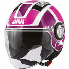 GIVI PRILBA 11.1 AIR JET R-CLASS LADY WHITE/PINK/PURPLE