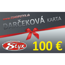 DÁRKOVÁ KARTA NA ESHOP V HODNOTĚ 100 €
