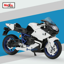 MAISTO MODEL 1:18 BMW HP2 SPORT BÍLÁ