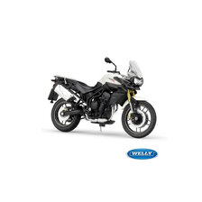 WELLY MODEL 1:18 TRIUMPH TIGER 800 BÍLÁ