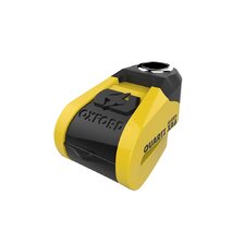OXFORD ZÁMEK QUARTZ XA10 YELLOW/BLACK 10 MM ALARM
