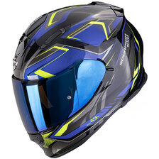 SCORPION PRILBA EXO-491 ZUMO BLACK/BLUE/NEON YELLOW