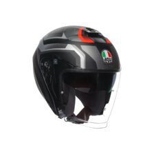 AGV PRILBA IRIDES AGV E2206 ZURIGO MATT BLACK/GREY