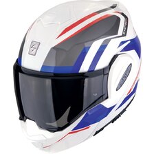 SCORPION PRILBA EXO-TECH EVO FURIO WHITE/RED/BLUE