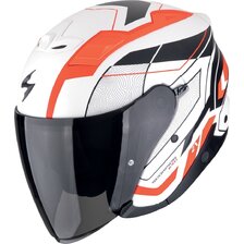 SCORPION PRILBA EXO-Z1 VUE MATT WHITE-RED-BLACK