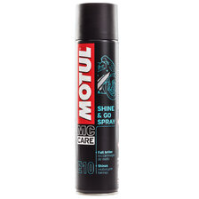 MOTUL E10 SHINE & GO SPRAY ČISTÍCÍ PROSTŘEDEK 400 ML