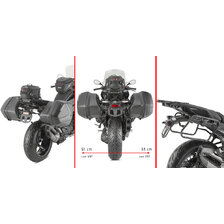 GIVI BOČNÝ NOSIČ KUFROV BMW R 1300 RS (25-26) PLX5153