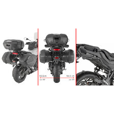 GIVI NOSIČE PRE BOČNÉ KUFRE MONOKEY TECH 3 YAMAHA TRACER 9/GT/GT+ (25-26) PX2171