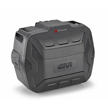 GIVI XSPACE BOČNÝ/HORNÝ KUFOR 27-36 L BLACK BRUSHED XP01PBA