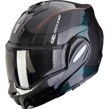 SCORPION PRILBA EXO-TECH EVO CARBON CAD BLACK-GREEN