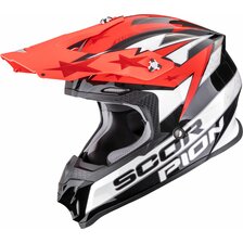 SCORPION PRILBA VX-16 EVO AIR PATRIOT BLACK-WHITE-RED