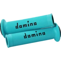 DOMINO GRIPY NA RIADIDLÁ MOTO GP CYAN/BLACK