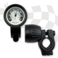 HS MOTO TEPLOMER NA RIADIDLÁ DLHÁ VERZIA ČIERNY