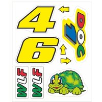 QUATTROERRE NÁLEPKA ŽELVA 46 DOC