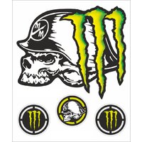 QUATTROERRE NÁLEPKA MONSTER VOJÁK