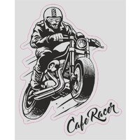 QUATTROERRE NÁLEPKA MOTO CAFE RACER