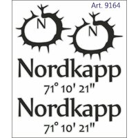 QUATTROERRE NÁLEPKA NORDKAPP NA KUFRY