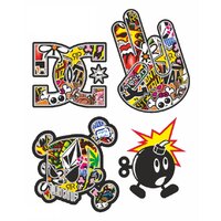 QUATTROERRE NÁLEPKA STICKER BOMB DG-MANO-TESCHIO