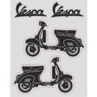 QUATTROERRE NÁLEPKA VESPA SET