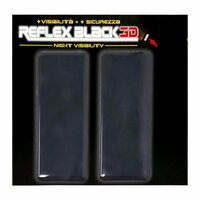 QUATTROERRE NÁLEPKY 3D REFLEXNÍ ČERNÉ