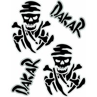 QUATTROERRE NÁLEPKY LEBKA DAKAR
