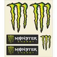 QUATTROERRE NÁLEPKY MONSTER 5 KS