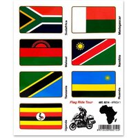 QUATTROERRE NÁLEPKY TOUR AFRICA 1 13,5x16