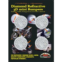 QUATTROERRE REFLEXNÍ NÁLEPKY BÍLÉ KRUHY