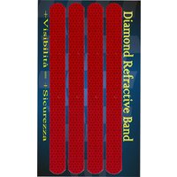 QUATTROERRE REFLEXNÍ NÁLEPKY ČERVENÉ