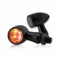 HS MOTO LED BLINKRY JACK ČERNÉ S KONCOVÝM SVĚTLEM