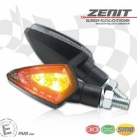 HS MOTO LED BLINKRY S KONCOVÝM SVĚTLEM ZENIT