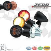 HS MOTO LED BLINKRY ZERO ČERNÉ