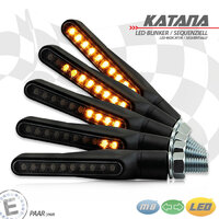 HS MOTO SEKVENČNÍ LED BLINKRY KATANA