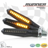 HS MOTO SEKVENČNÍ LED BLINKRY RUNNER