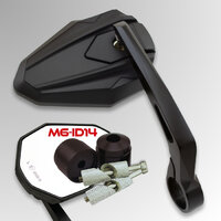 HS MOTO KONCOVÉ SPÄTNÉ ZRKADLÁ HERO 1 M6-ID14